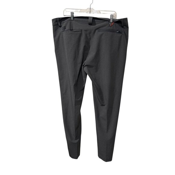 Cutter & Buck Mens Gray Stretch Trousers With Zipper Pockets size 40 GM Corvette - Picture 4 of 8